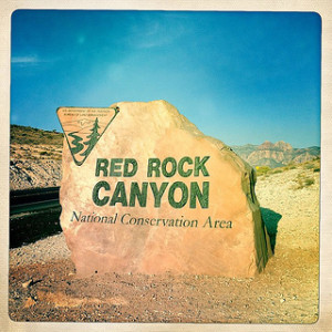 Red Rock National Conservation Area Sign